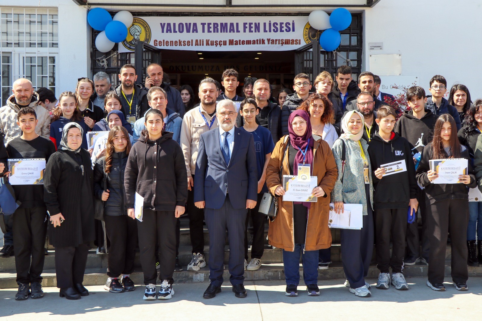 YALOVA’DA MATEMATİK COŞKUSU: ALİ KUŞÇU MATEMATİK YARIŞMASI YOĞUN KATILIMLA GERÇEKLEŞTİ