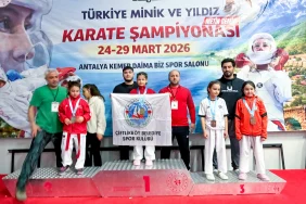 ÇİFTLİKKÖY KARATECİSİ 9 YAŞINDAKİ İKRA 2. KEZ TÜRKİYE ŞAMPİYONU