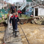MÜDÜR İLMEÇ YAĞIŞ SONRASI TAŞKIN ALANLARINI İNCELEDİ