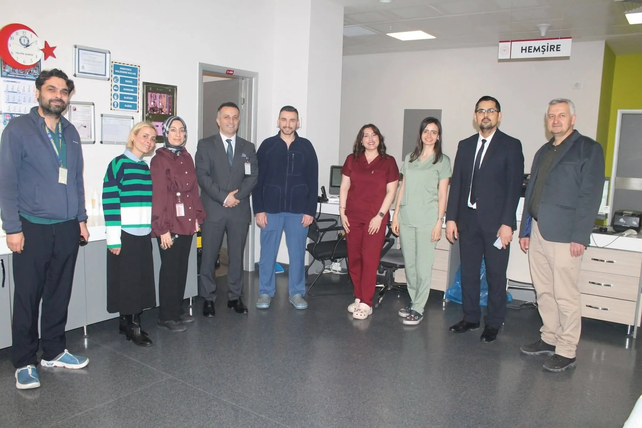 Yalova Eğitim ve Araştırma Hastanesi Başhekimi Hasan Ergenç’ten Bayram Ziyareti