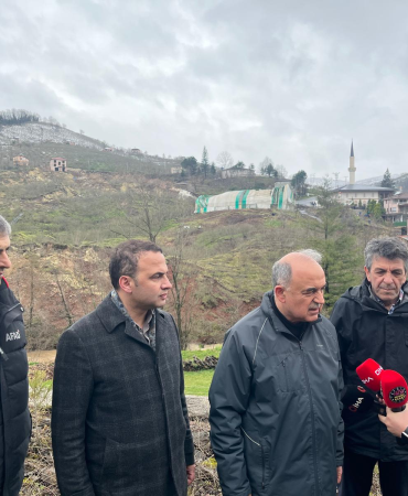 Ordu’da Heyelan Alarmı: Vali Muammer Erol Sahada İncelemelerde Bulundu
