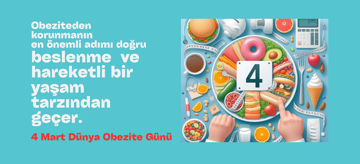 4 Mart Dünya Obezite Günü: “Obeziteye Karşı Harekete Geçmek İçin 8 Milyar Neden”