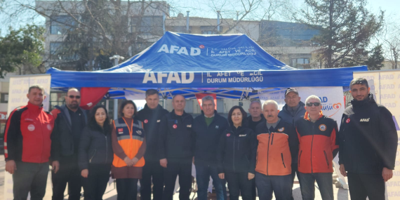 Yalova AFAD’dan Deprem Haftası’nda Bilinçlendirme Çalışması