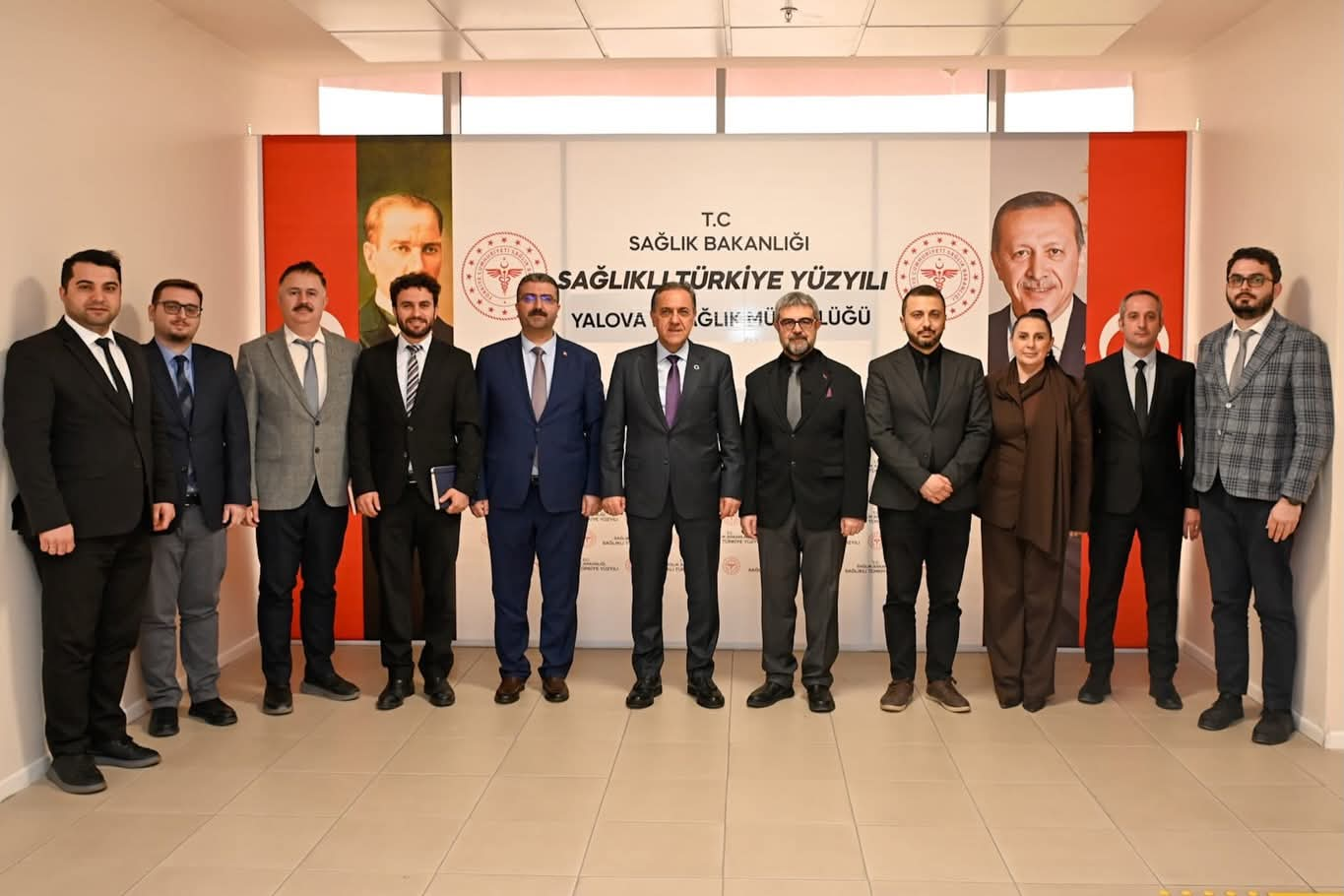 Yalova Valisi Dr. Ahmet Hamdi Usta’dan İl Sağlık Müdürlüğü’ne Ziyaret: “Sağlık Hizmetlerinde Türkiye Ortalamasının Üzerindeyiz”
