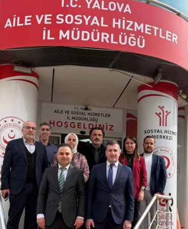 Bakanlık Daire Başkanı Tolga Nar’dan Yalova Aile ve Sosyal Hizmetler İl Müdürlüğü’ne Ziyaret