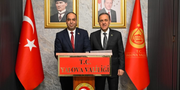 Filistin İstanbul Başkonsolosu’ndan Yalova Valisi Usta’ya Ziyaret