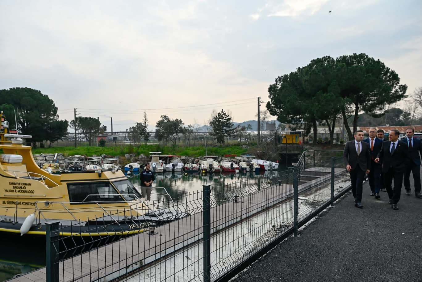 Yalova’da Marmara Su Ürünleri Denetim ve Kontrol Merkezi’nde Sona Yaklaşıldı