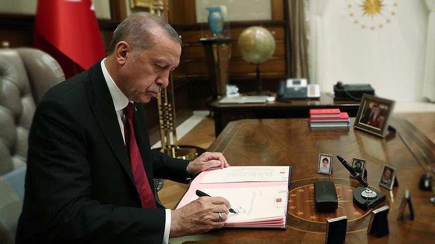 Cumhurbaşkanı Erdoğan’dan 16 Bakanlıkta Atama Kararı
