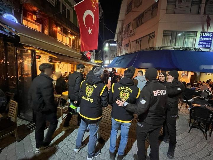 Yalova’da Kafeler Bölgesi’nde Geniş Çaplı Denetim: 23 İşletme Kontrol Edildi