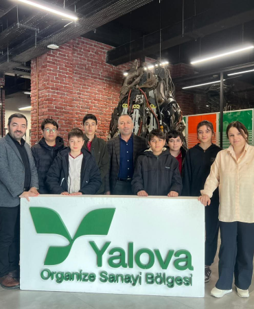 Sanayiyle Tanışma Zamanı: Öğrenciler Yalova Makine İhtisas OSB’de Üretimi Yerinde Gördü