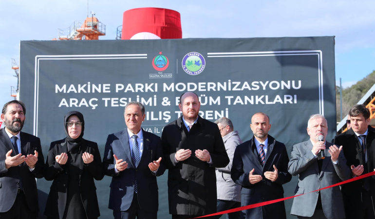 Yalova İl Özel İdaresi Hizmet Çıtasını Yükseltti: 65 Milyon TL’lik Yatırım Törenle Hizmete Alındı