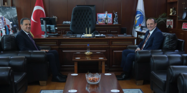 BAŞKAN YELE, VALİ USTA'YI AĞIRLADI