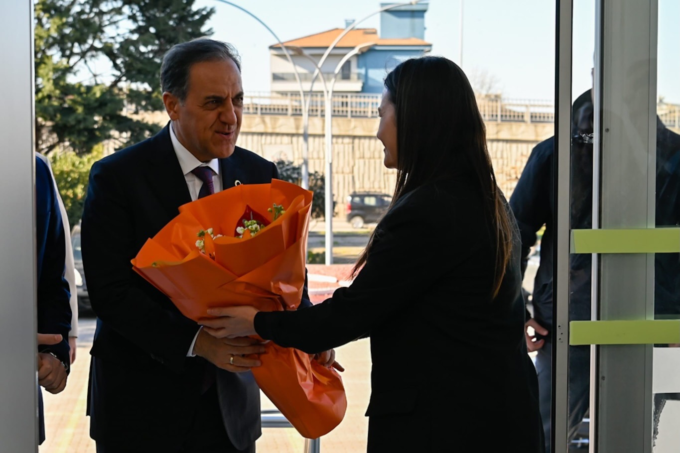 BAŞKAN YELE, VALİ USTA'YI AĞIRLADI