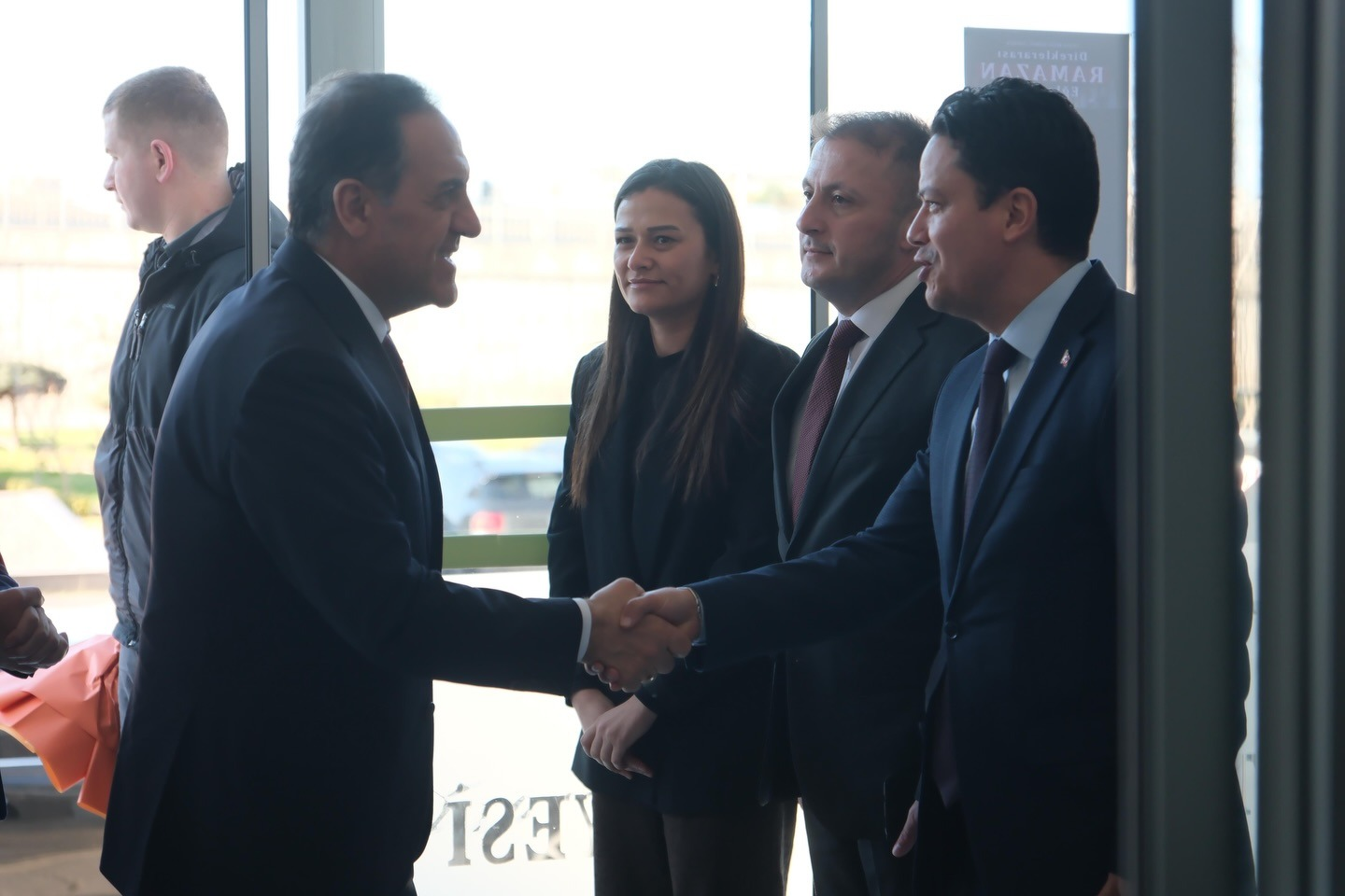 BAŞKAN YELE, VALİ USTA'YI AĞIRLADI