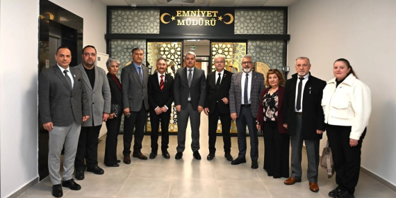 Zafer Partisi Yalova Teşkilatı’ndan Emniyet Müdürü Yılmaz Delen'e Ziyaret