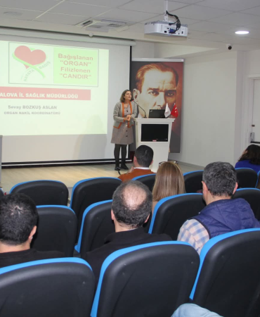 Yalova’da Organ Bağışı Bilinci İçin Eğitim Seferberliği