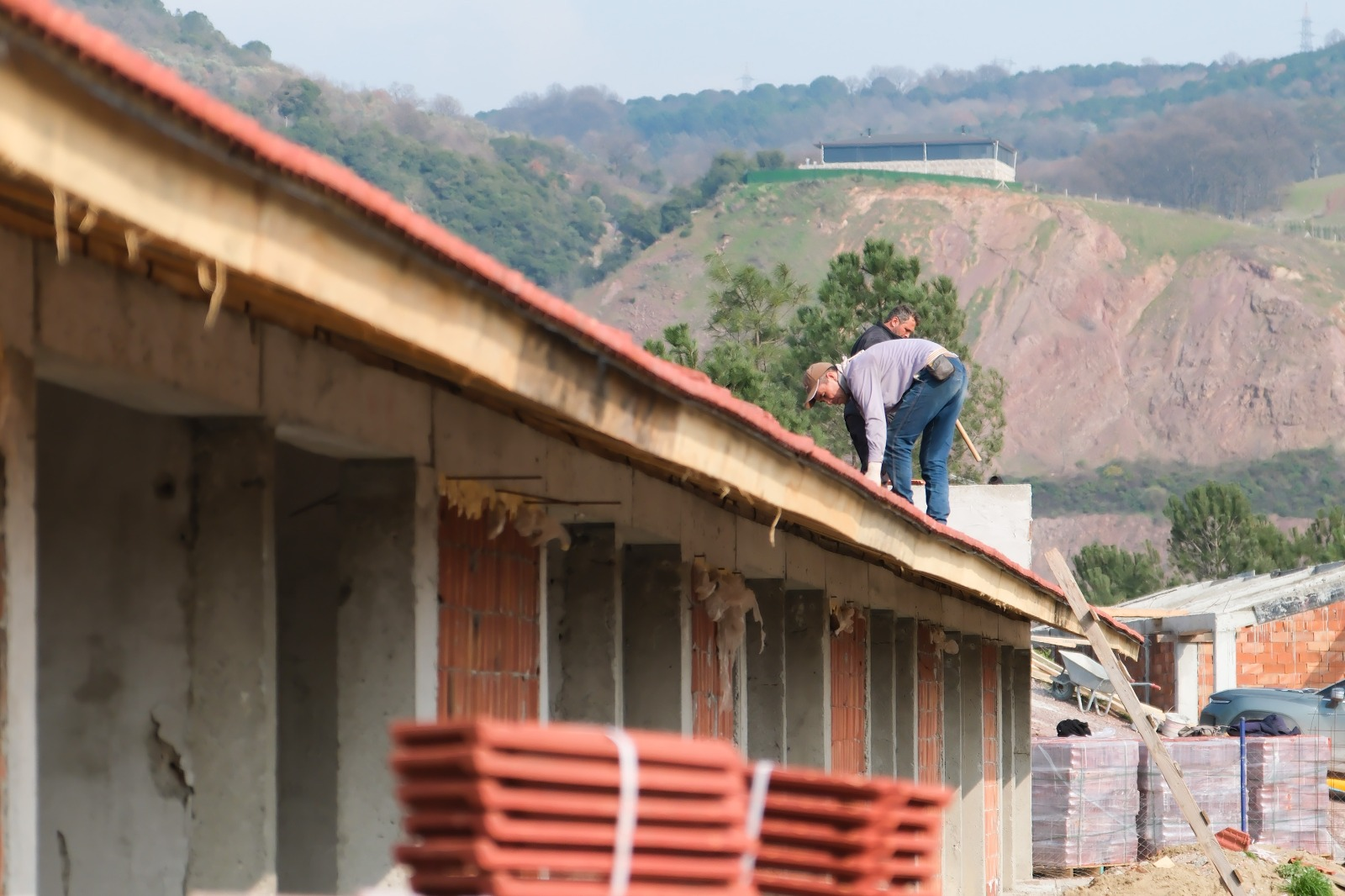 BAŞKAN YELE, YENİ BARINAK PROJESİNİ YERİNDE İNCELEDİ