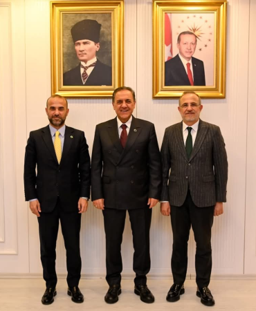 AK Parti Heyetinden Vali Usta’ya Hayırlı Olsun Ziyareti