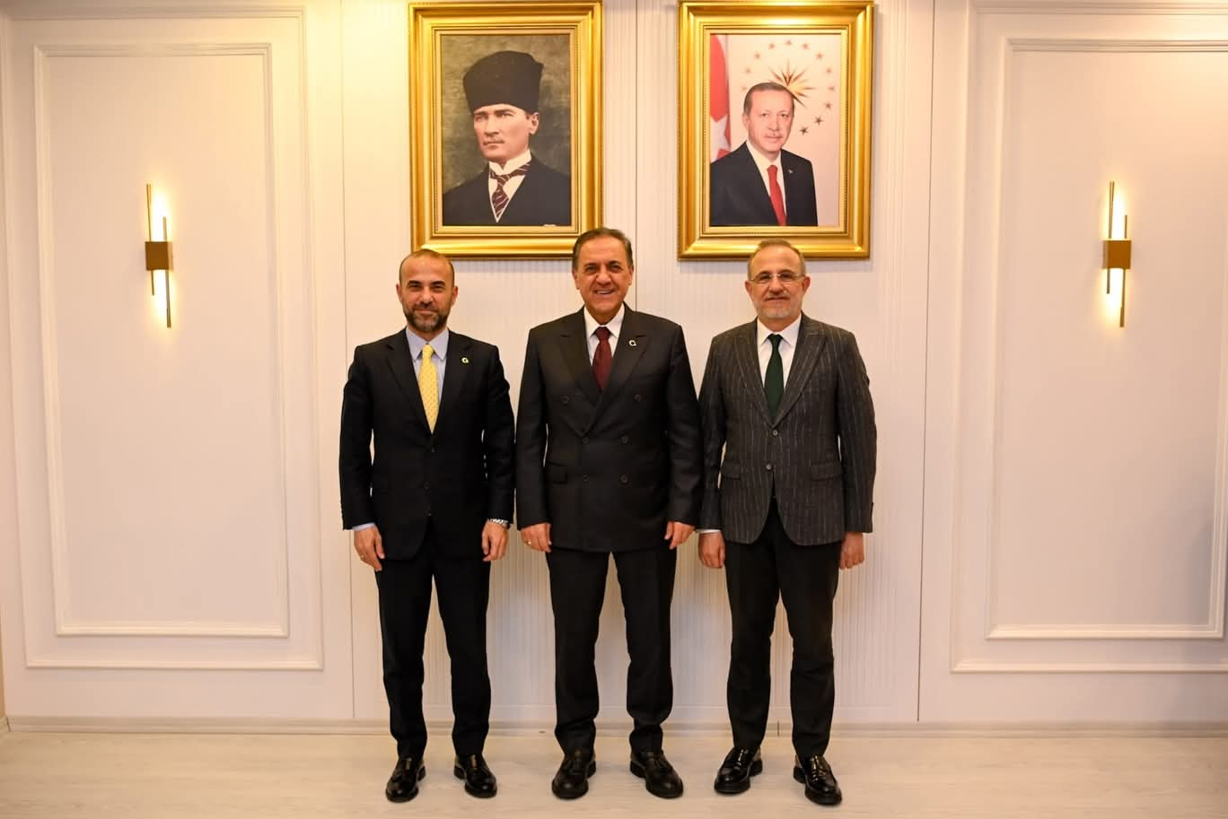 AK Parti Heyetinden Vali Usta’ya Hayırlı Olsun Ziyareti