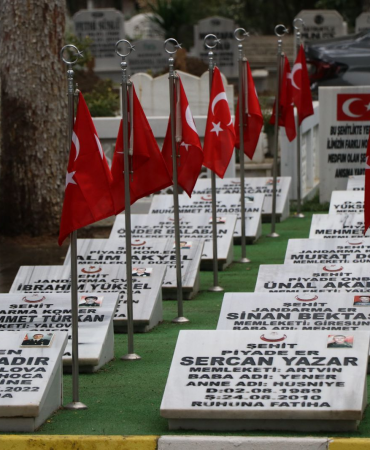 Yalova’da Aziz Şehitlerimizin Kabirleri Kayıt Altına Alınıyor