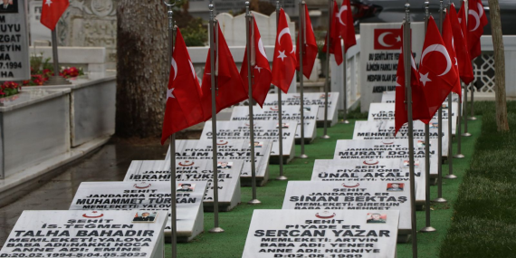 Yalova’da Aziz Şehitlerimizin Kabirleri Kayıt Altına Alınıyor