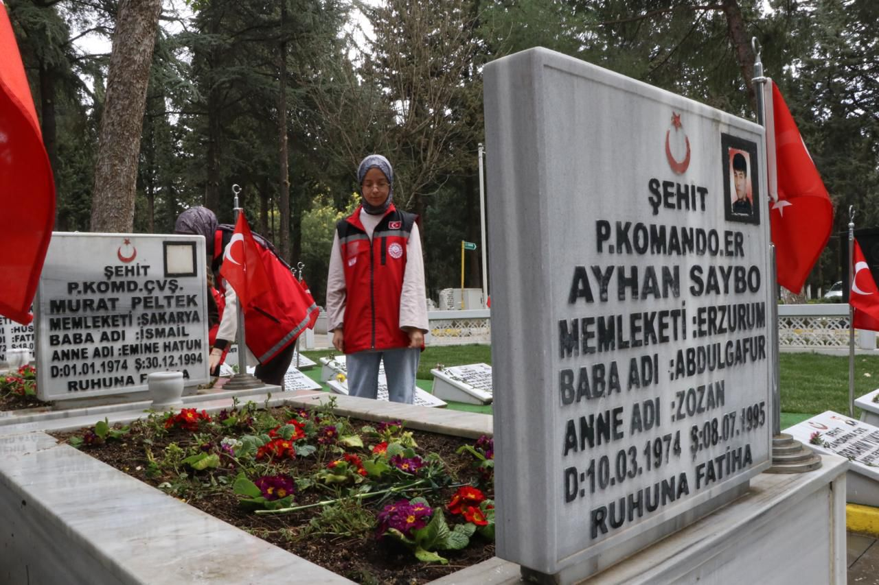 Yalova’da Aziz Şehitlerimizin Kabirleri Kayıt Altına Alınıyor
