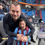 Köksal Baba, Trabzonspor Başkanı Ertuğrul Doğan ile Basketbol Maçında Buluştu