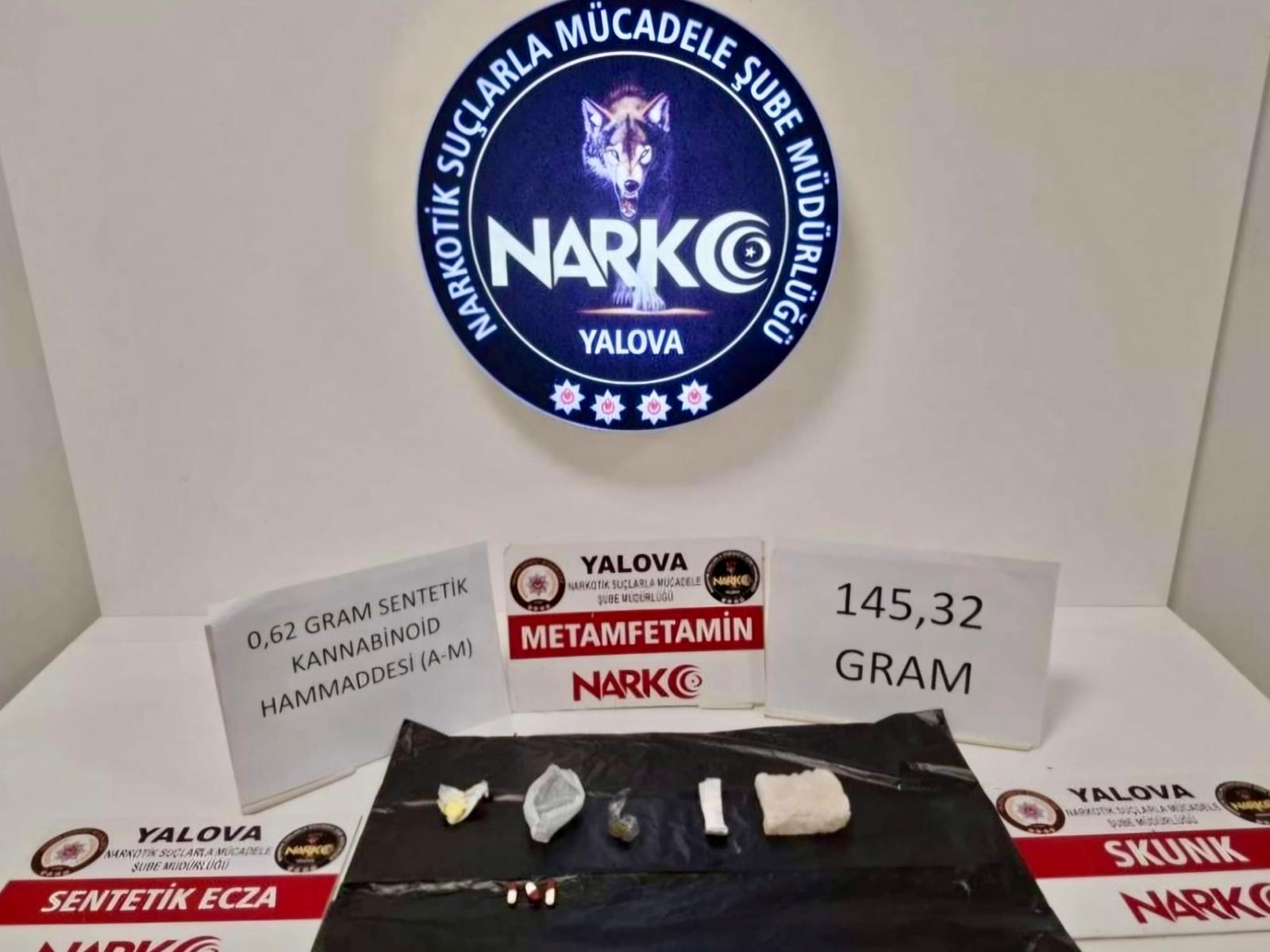 Yalova’da Narkotik Operasyonu: Uyuşturucu Sevkiyatı Yapan Şahıs Tutuklandı