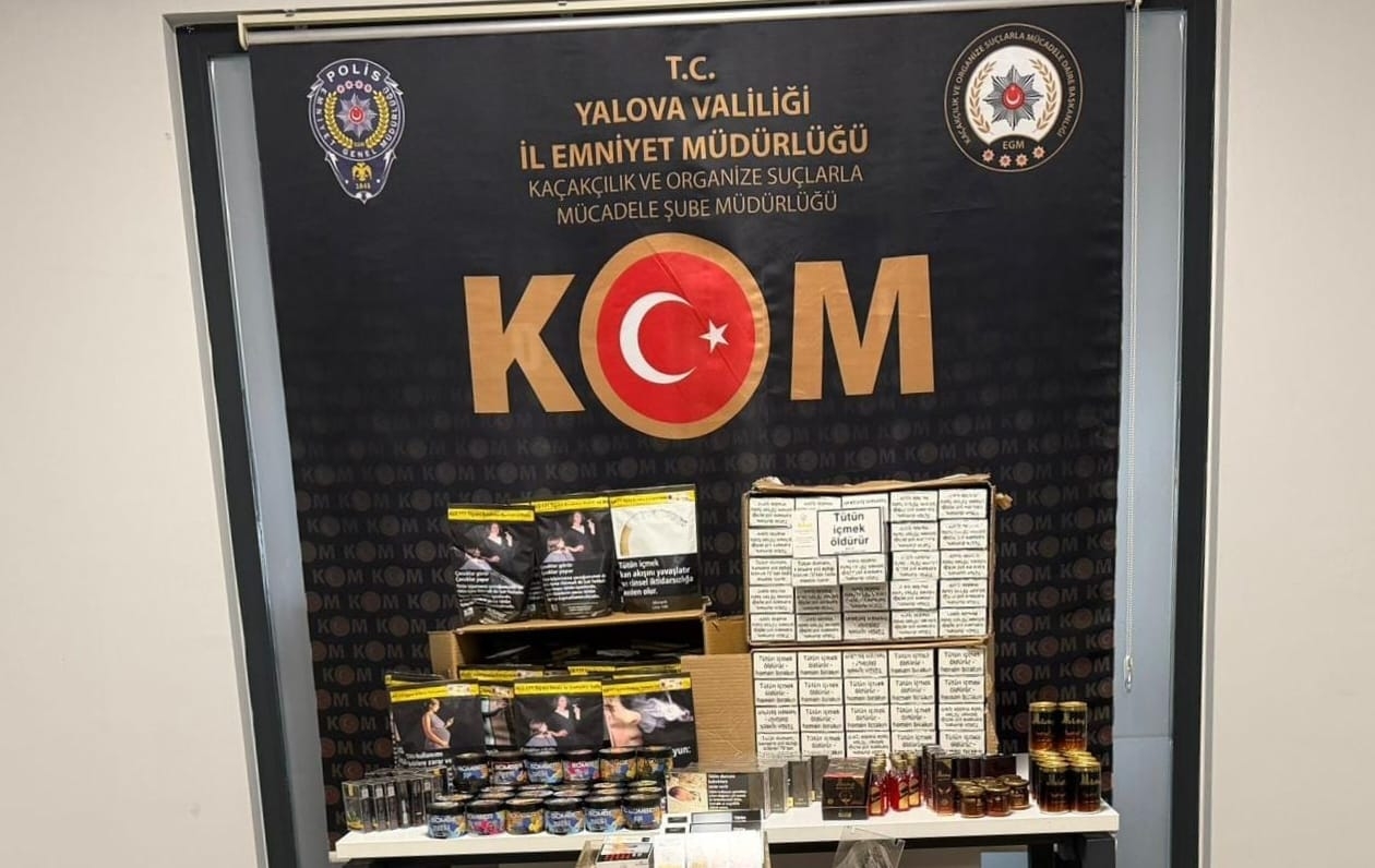 YALOVA’DA KAÇAK MAKARON OPERASYONU: 1,5 MİLYON ADET ELE GEÇİRİLDİ