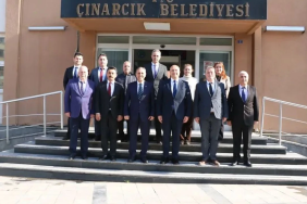 Yalova Valisi Ahmet Hamdi Usta’dan Çınarcık Belediyesi’ne Ziyaret