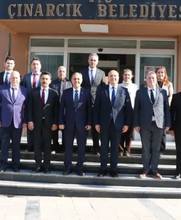 Yalova Valisi Ahmet Hamdi Usta’dan Çınarcık Belediyesi’ne Ziyaret