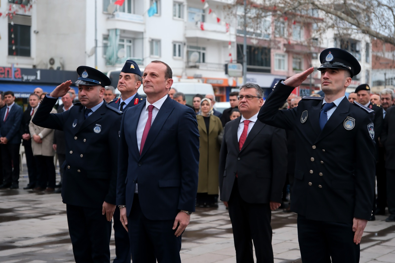 ÇANAKKALE ZAFERİ, 111. YIL DÖNÜMÜNDE ÇİFTLİKKÖY’DE KUTLANDI