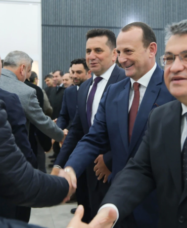 ÇİFTLİKKÖY’DE BAYRAMLAŞMA TÖRENİ YAPILDI