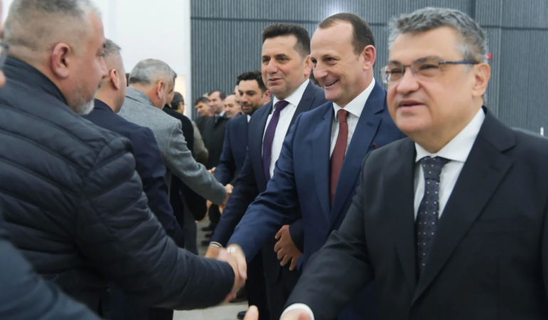 ÇİFTLİKKÖY’DE BAYRAMLAŞMA TÖRENİ YAPILDI