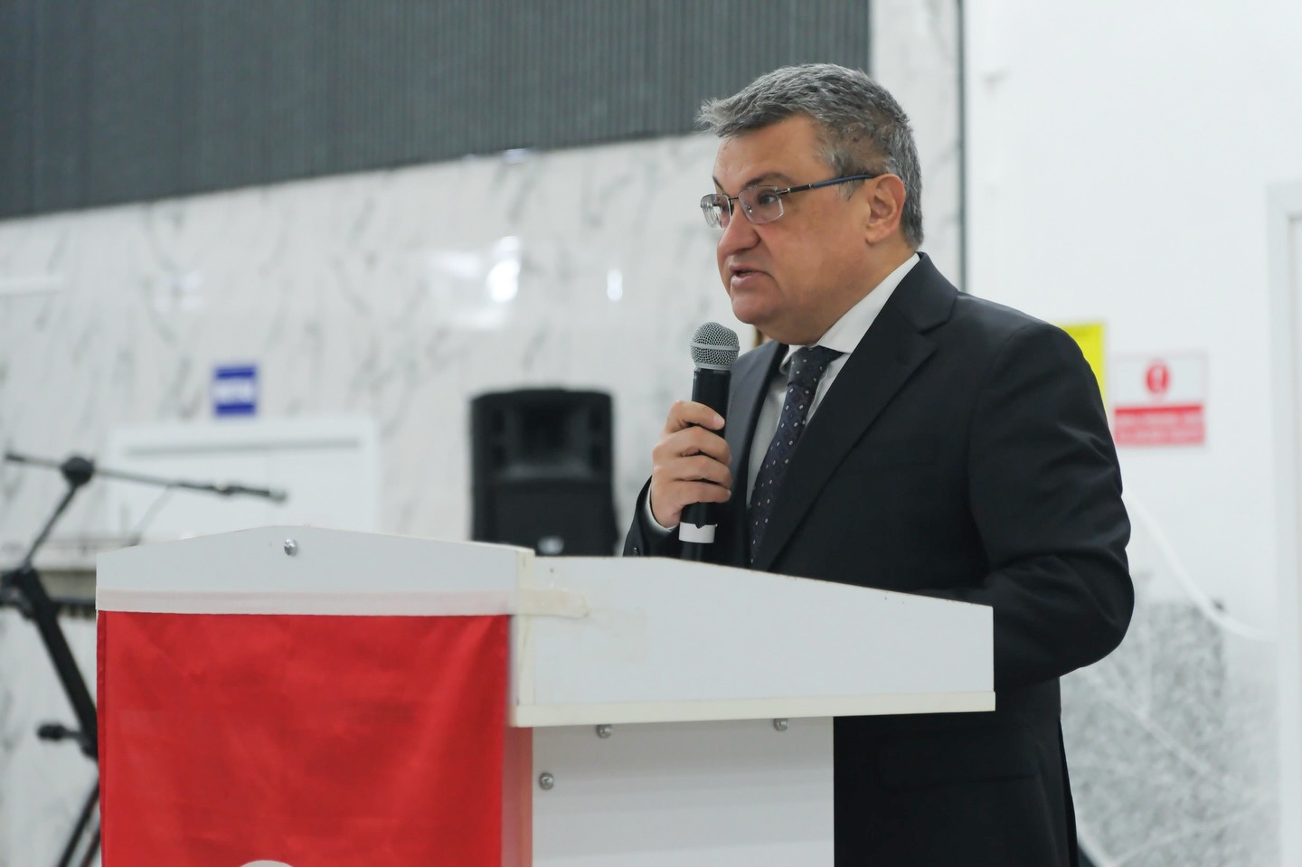 ÇİFTLİKKÖY’DE BAYRAMLAŞMA TÖRENİ YAPILDI