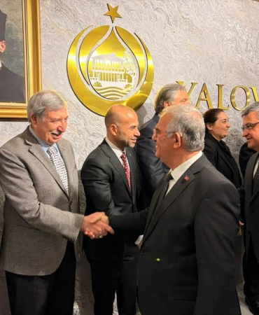 MHP Yalova İl Başkanı Ahmet İhsan Güldoğan Bayramlaşma Törenine Katıldı