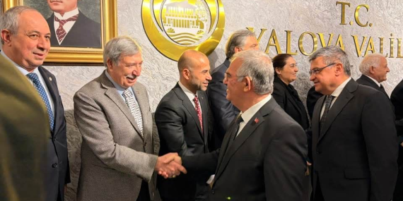 MHP Yalova İl Başkanı Ahmet İhsan Güldoğan Bayramlaşma Törenine Katıldı