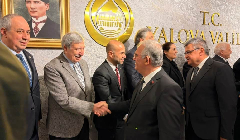 MHP Yalova İl Başkanı Ahmet İhsan Güldoğan Bayramlaşma Törenine Katıldı