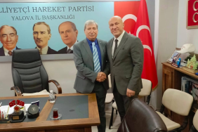 Türkiye Kamu-Sen Yalova’dan MHP İl Teşkilatına Bayram Ziyareti