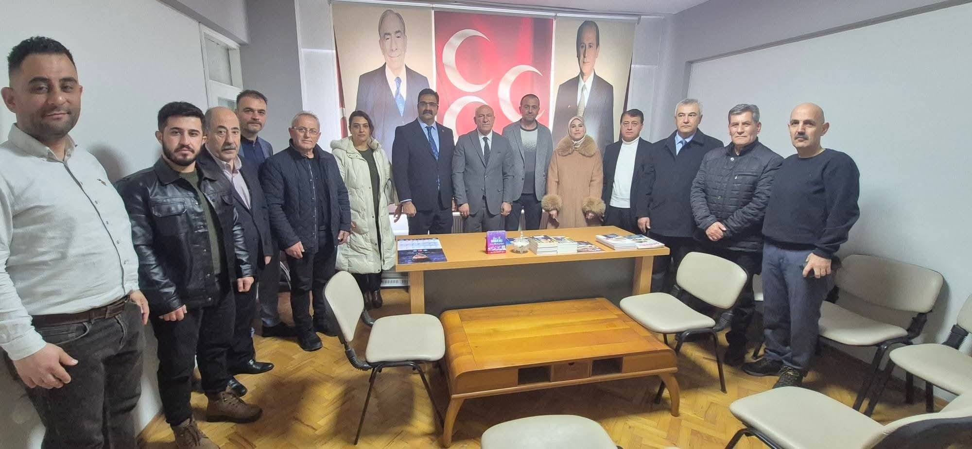 Türkiye Kamu-Sen Yalova’dan MHP İl Teşkilatına Bayram Ziyareti