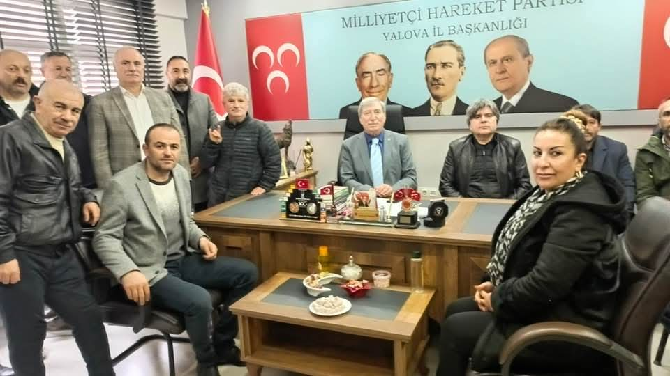 MHP Yalova İl Teşkilatı Geleneksel Bayramlaşma Töreninde Bir Araya Geldi