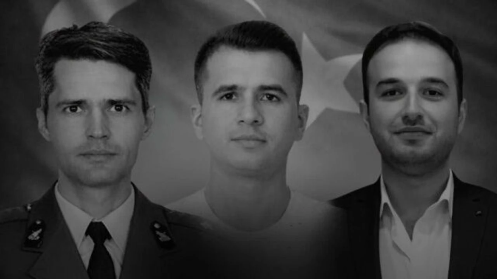 Üç Şehidimizin Kimlikleri Açıklandı