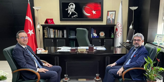 Halim Ömer Kaşıkcı’dan Tuncay Mülayım’a Hayırlı Olsun Ziyareti