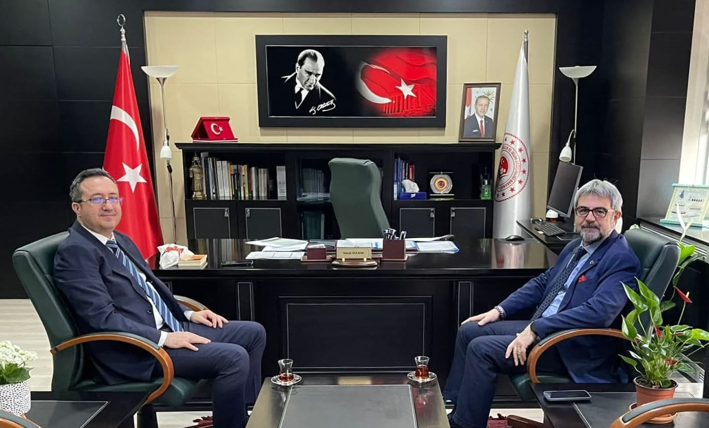 Halim Ömer Kaşıkcı’dan Tuncay Mülayım’a Hayırlı Olsun Ziyareti