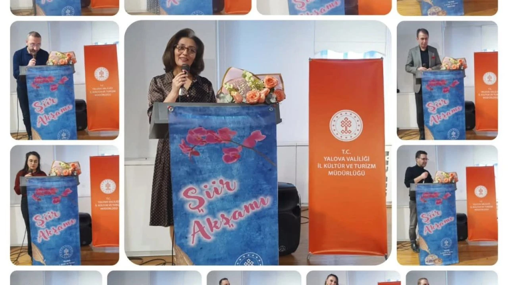 Yalova’da “Kadın ve Bahar Temalı Şiirler” Programı Sanatseverleri Buluşturdu