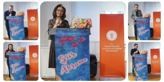 Yalova’da “Kadın ve Bahar Temalı Şiirler” Programı Sanatseverleri Buluşturdu