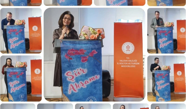 Yalova’da “Kadın ve Bahar Temalı Şiirler” Programı Sanatseverleri Buluşturdu