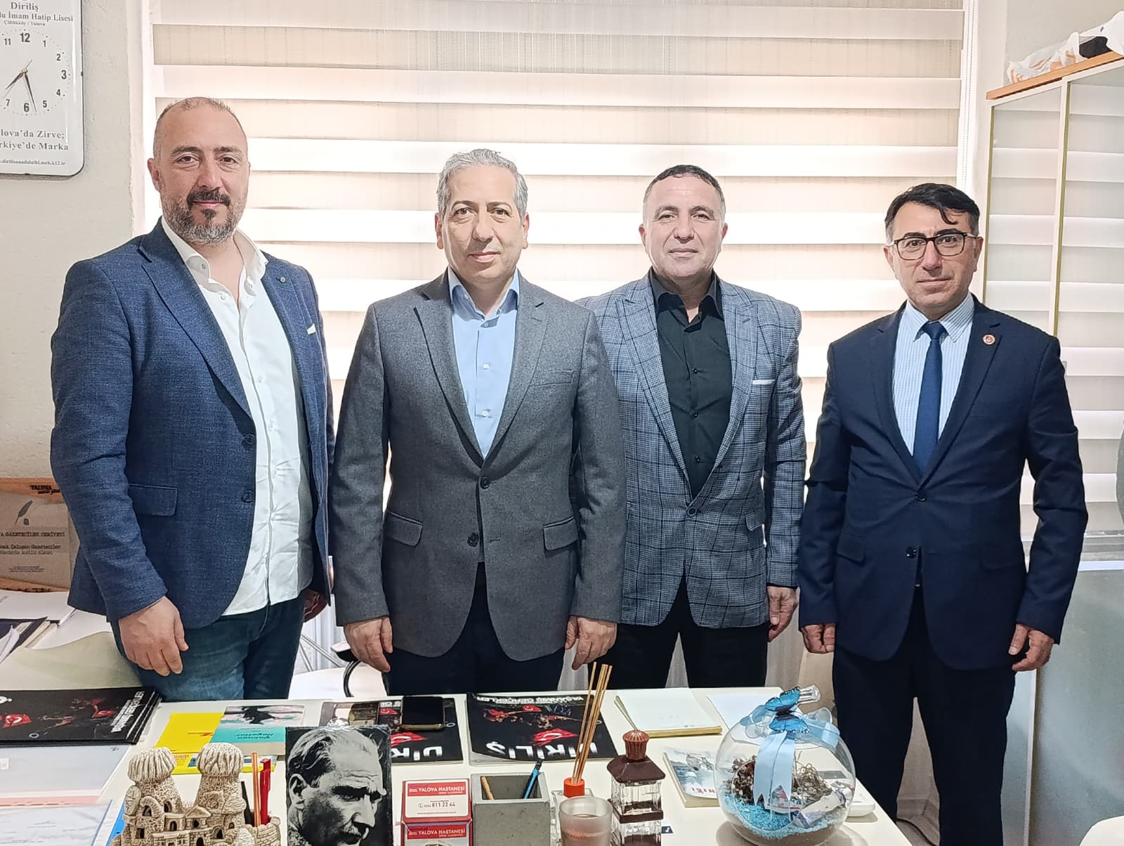 YGC’NİN YENİ YÖNETİMİ TEMAD’I AĞIRLADI: ORTAK PROJE VURGUSU