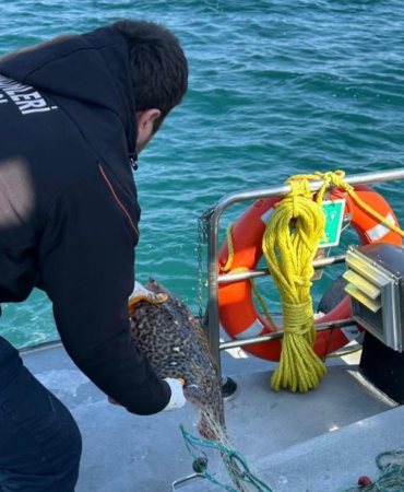 Marmara Denizi’nde Kaçak Av Aracına El Konuldu