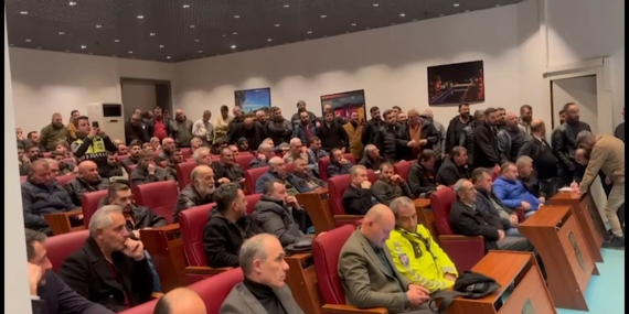 Toplu Taşıma Sürücülerine Trafik Eğitimi Verildi